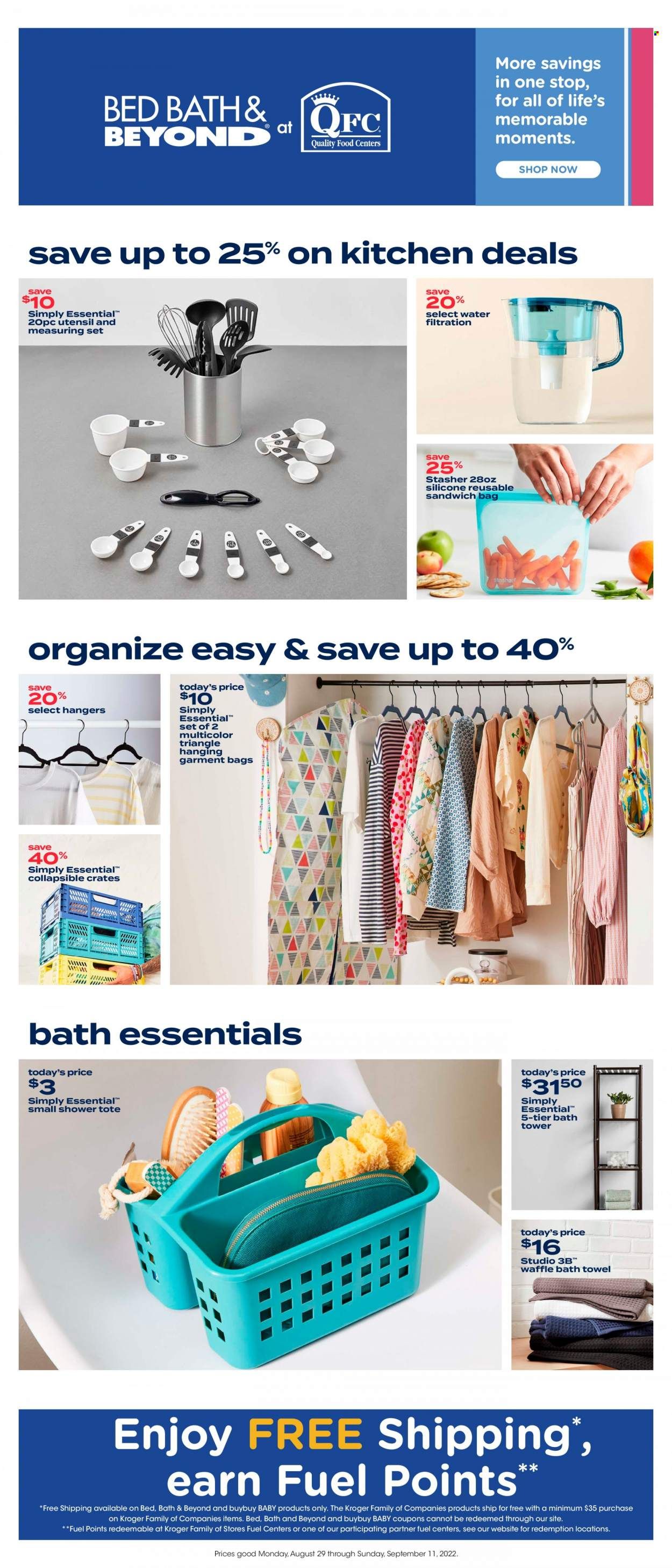 QFC (WA) Weekly Ad Flyer Specials August 29 to September 11, 2022