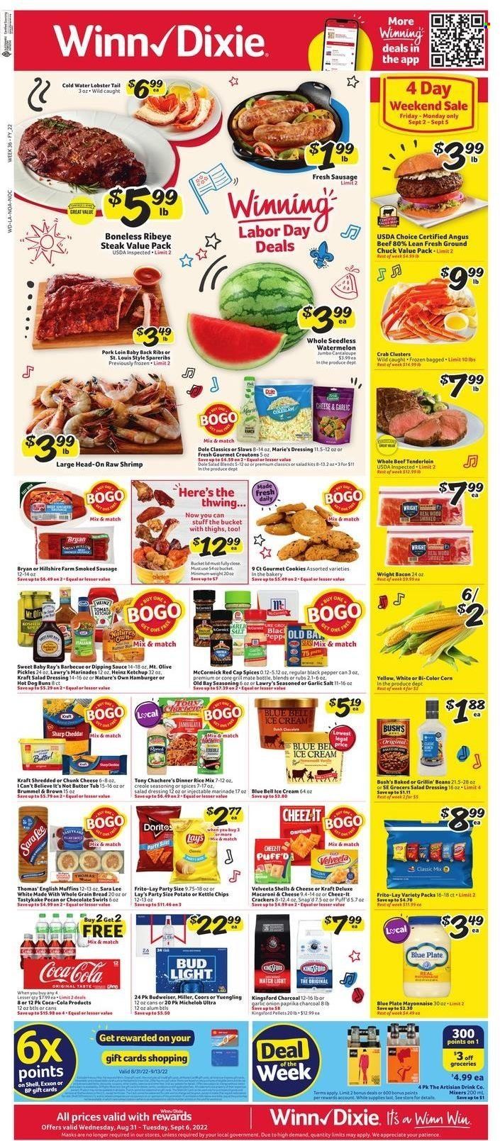 Winn Dixie (AL, FL, GA, LA) Weekly Ad Flyer Specials August 31 to September 6, 2022