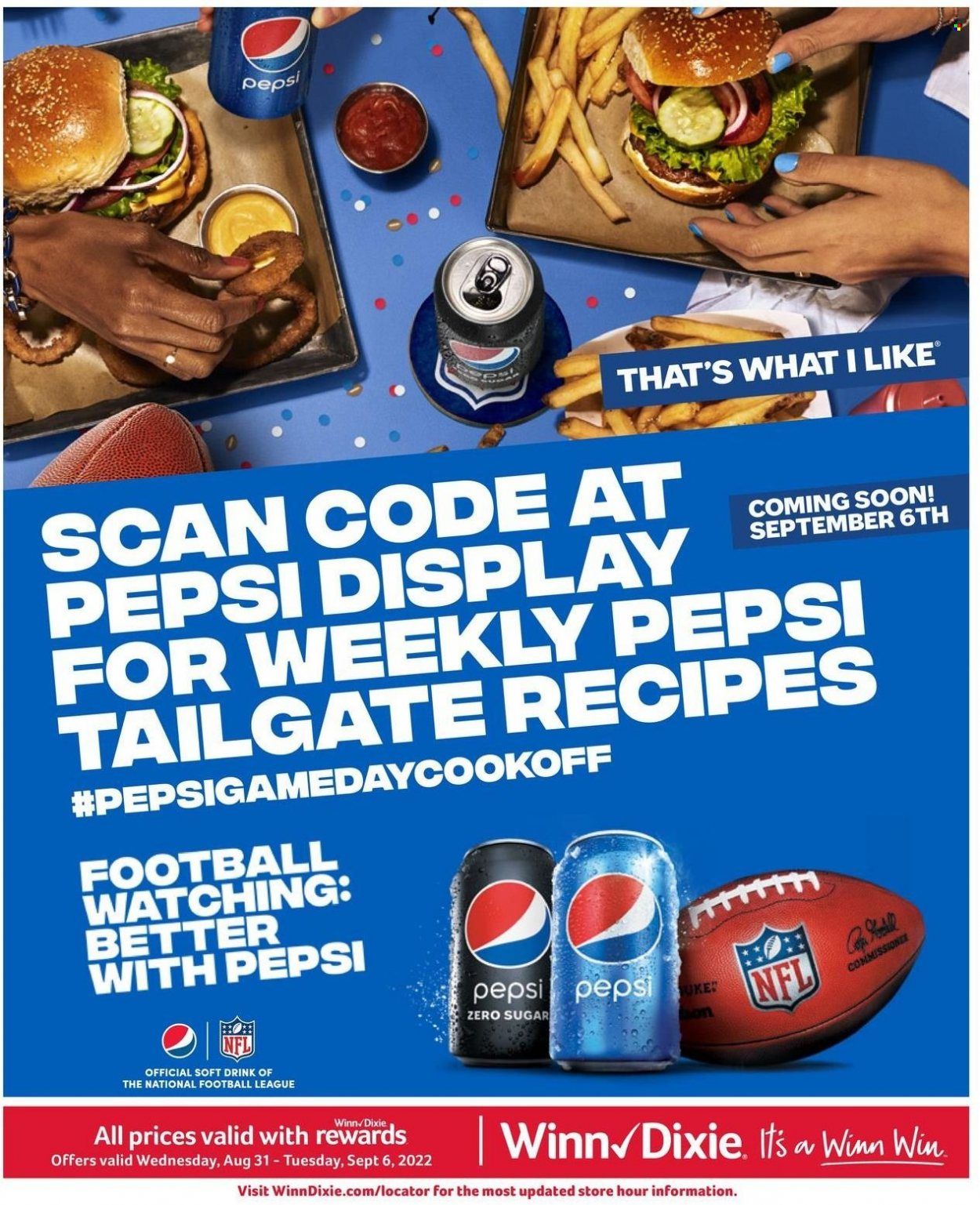 Winn Dixie (AL, FL, GA, LA) Weekly Ad Flyer Specials August 31 to September 6, 2022