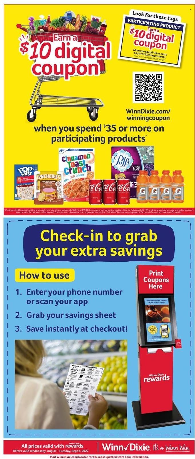 Winn Dixie (AL, FL, GA, LA) Weekly Ad Flyer Specials August 31 to September 6, 2022