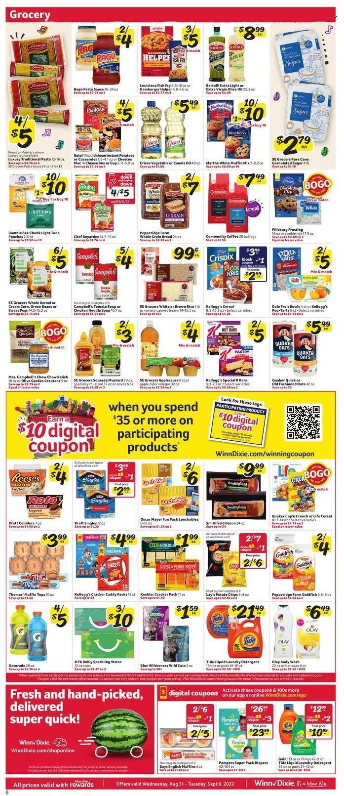 Winn Dixie (AL, FL, GA, LA) Weekly Ad Flyer Specials August 31 to September 6, 2022