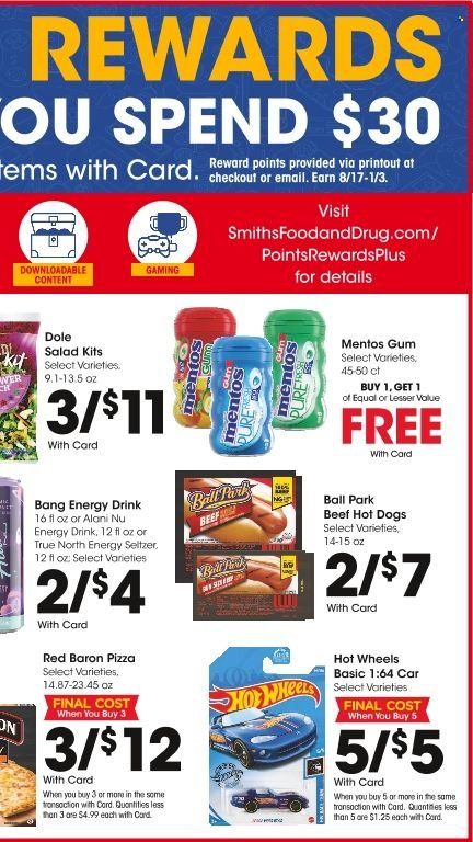 Smith's (AZ, ID, MT, NM, NV, UT, WY) Weekly Ad Flyer Specials August 31 to September 6, 2022
