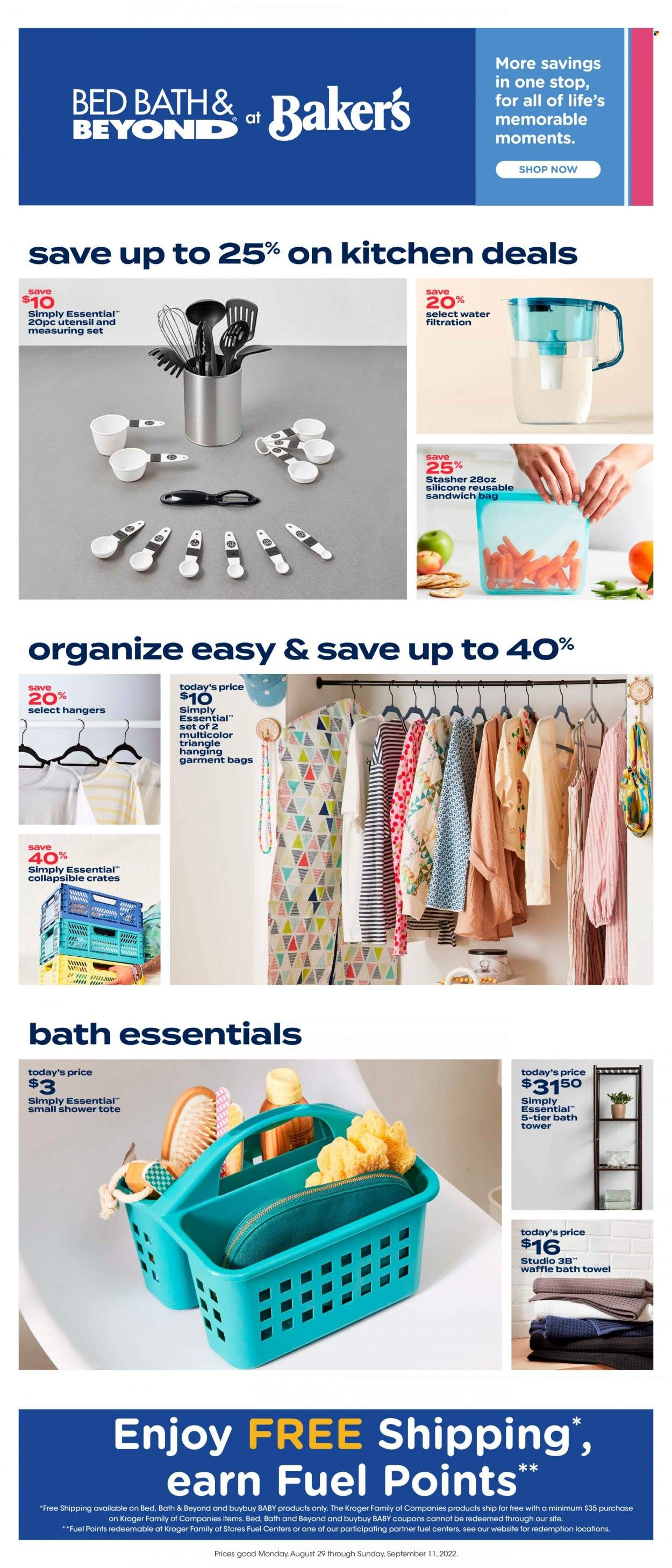 Baker's (NE) Weekly Ad Flyer Specials August 29 to September 11, 2022