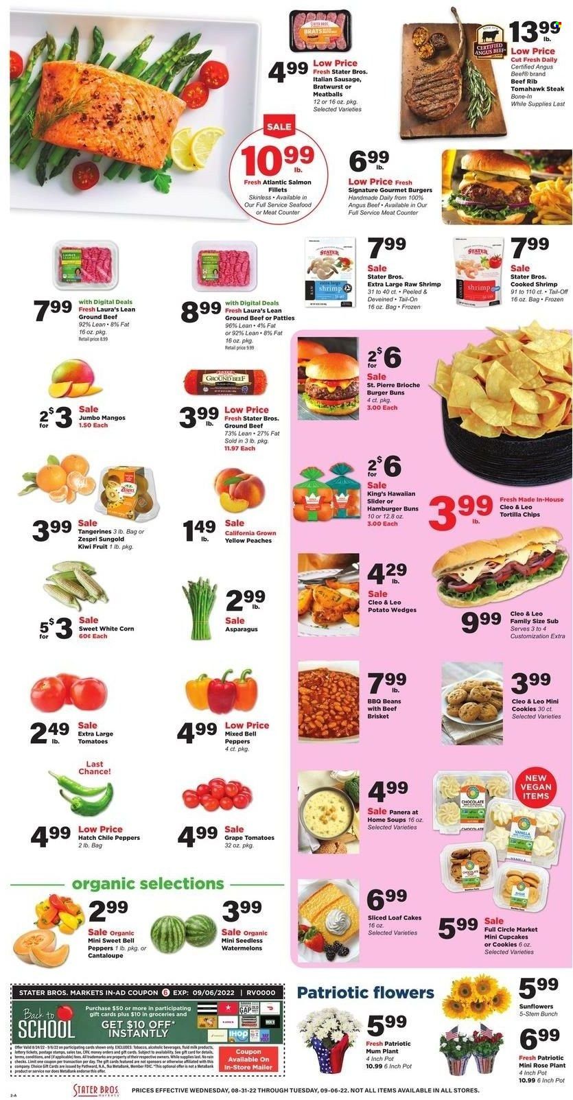 Stater Bros. (CA) Weekly Ad Flyer Specials August 31 to September 6, 2022
