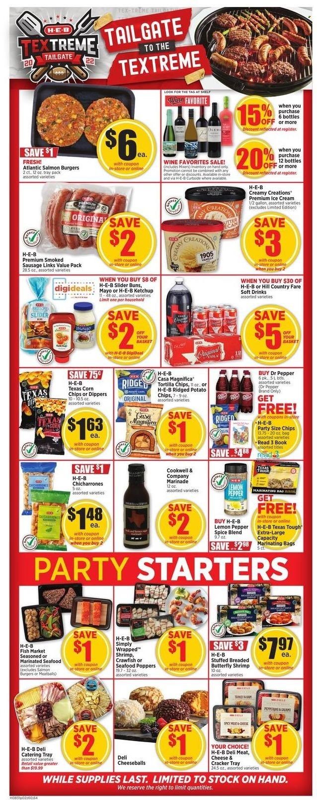 H-E-B (TX) Weekly Ad Flyer Specials August 31 to September 6, 2022