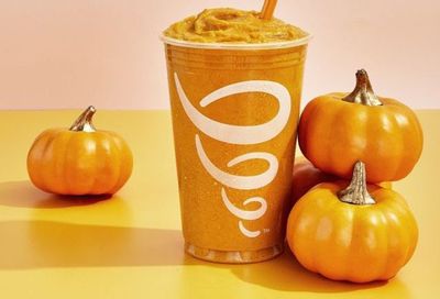 Get a $5 Medium Pumpkin Smash Smoothie on Saturdays and Sundays Through to October 2 at Jamba: A Jamba Rewards Exclusive