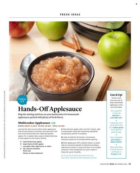 Hannaford (MA, ME, NH, NY, VT) Weekly Ad Flyer Specials September 1 to September 30, 2022