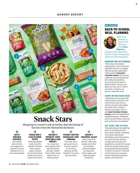 Hannaford (MA, ME, NH, NY, VT) Weekly Ad Flyer Specials September 1 to September 30, 2022