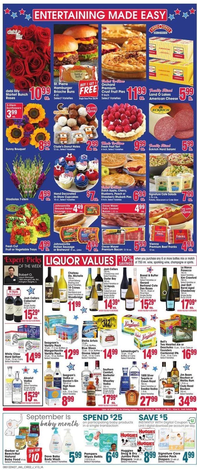 Jewel Osco (IA) Weekly Ad Flyer Specials August 31 to September 6, 2022
