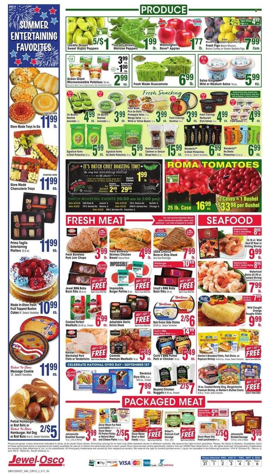 Jewel Osco (IN) Weekly Ad Flyer Specials August 31 to September 6, 2022