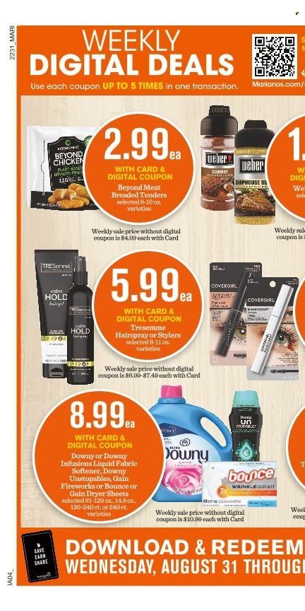 Mariano’s (IL) Weekly Ad Flyer Specials August 31 to September 6, 2022