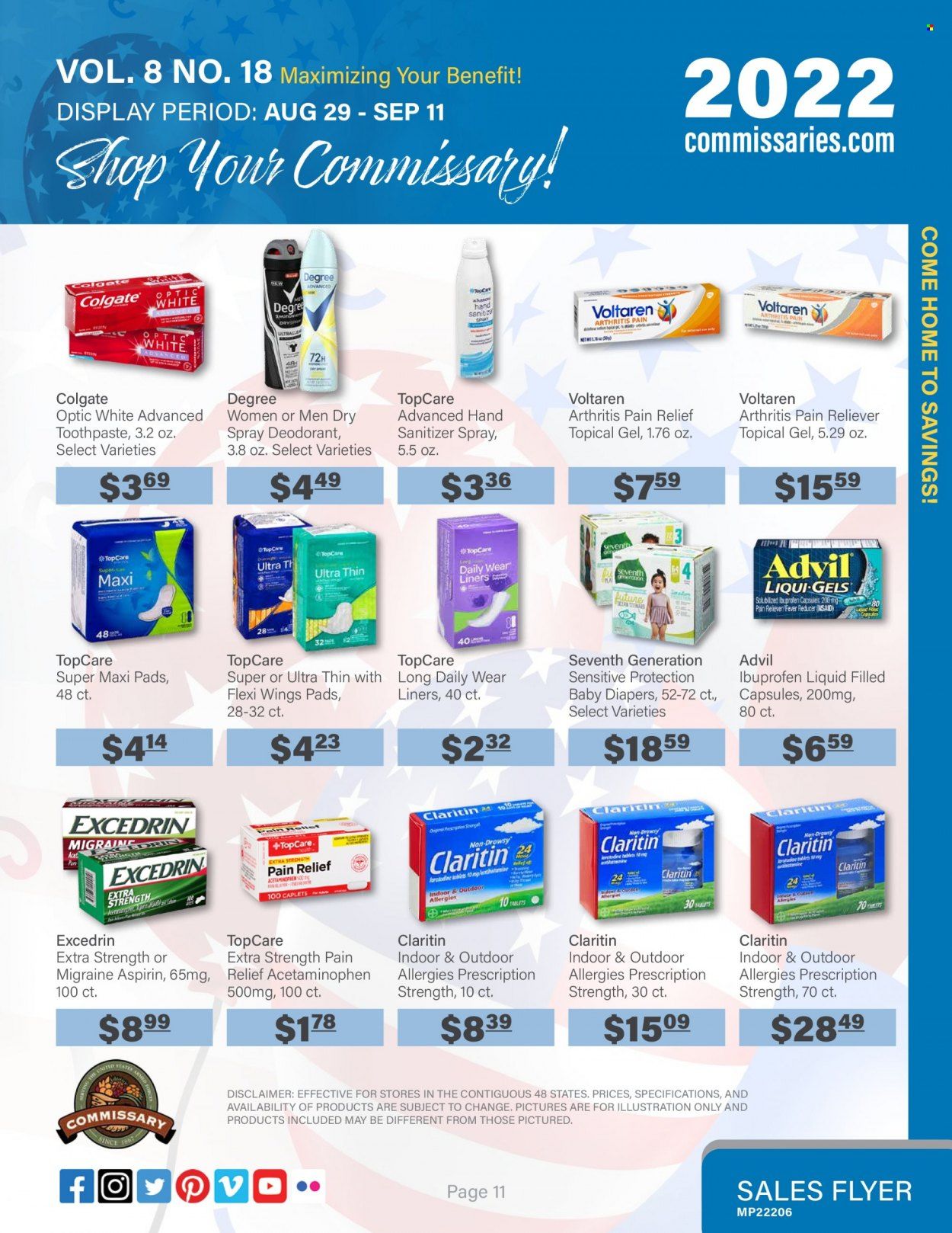 Commissary Weekly Ad Flyer Specials August 29 to September 11, 2022