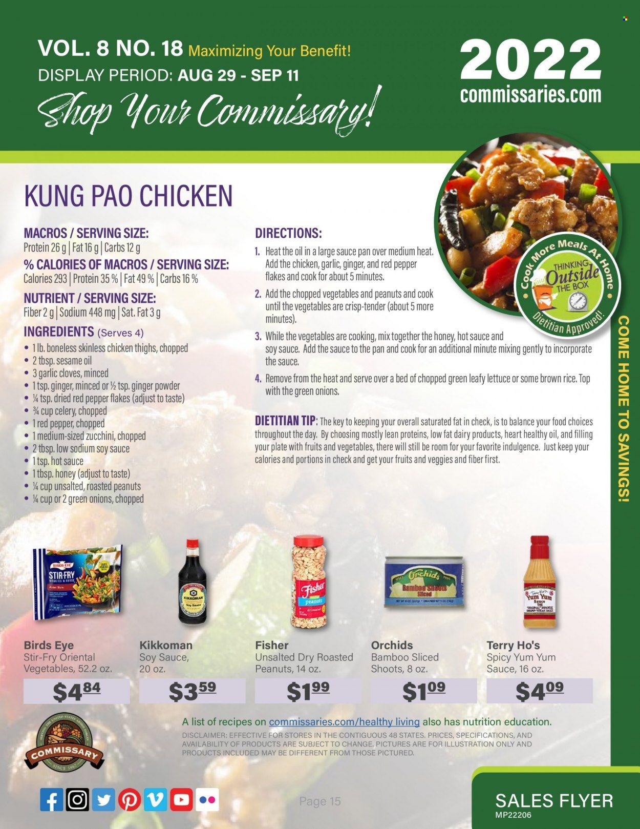 Commissary Weekly Ad Flyer Specials August 29 to September 11, 2022