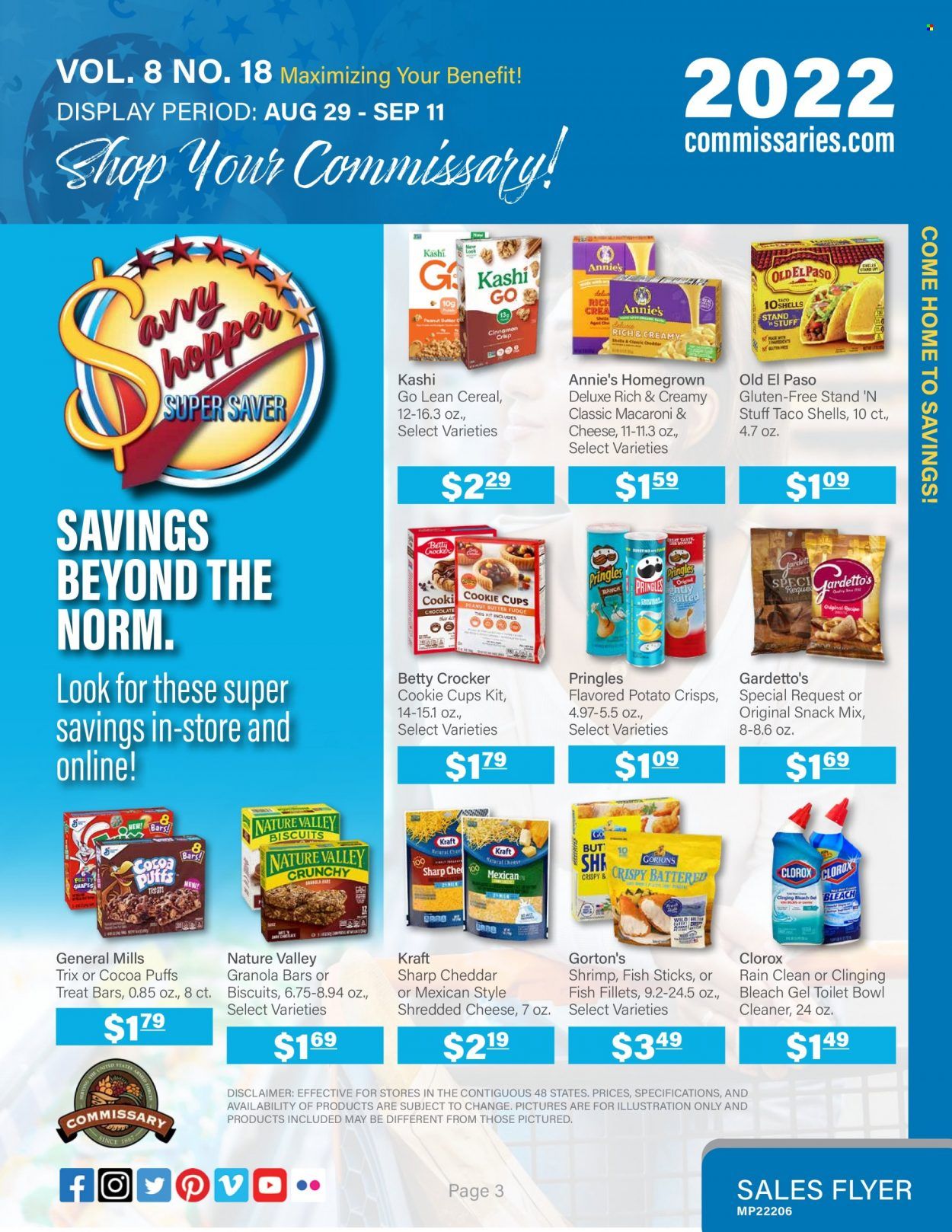 Commissary Weekly Ad Flyer Specials August 29 to September 11, 2022
