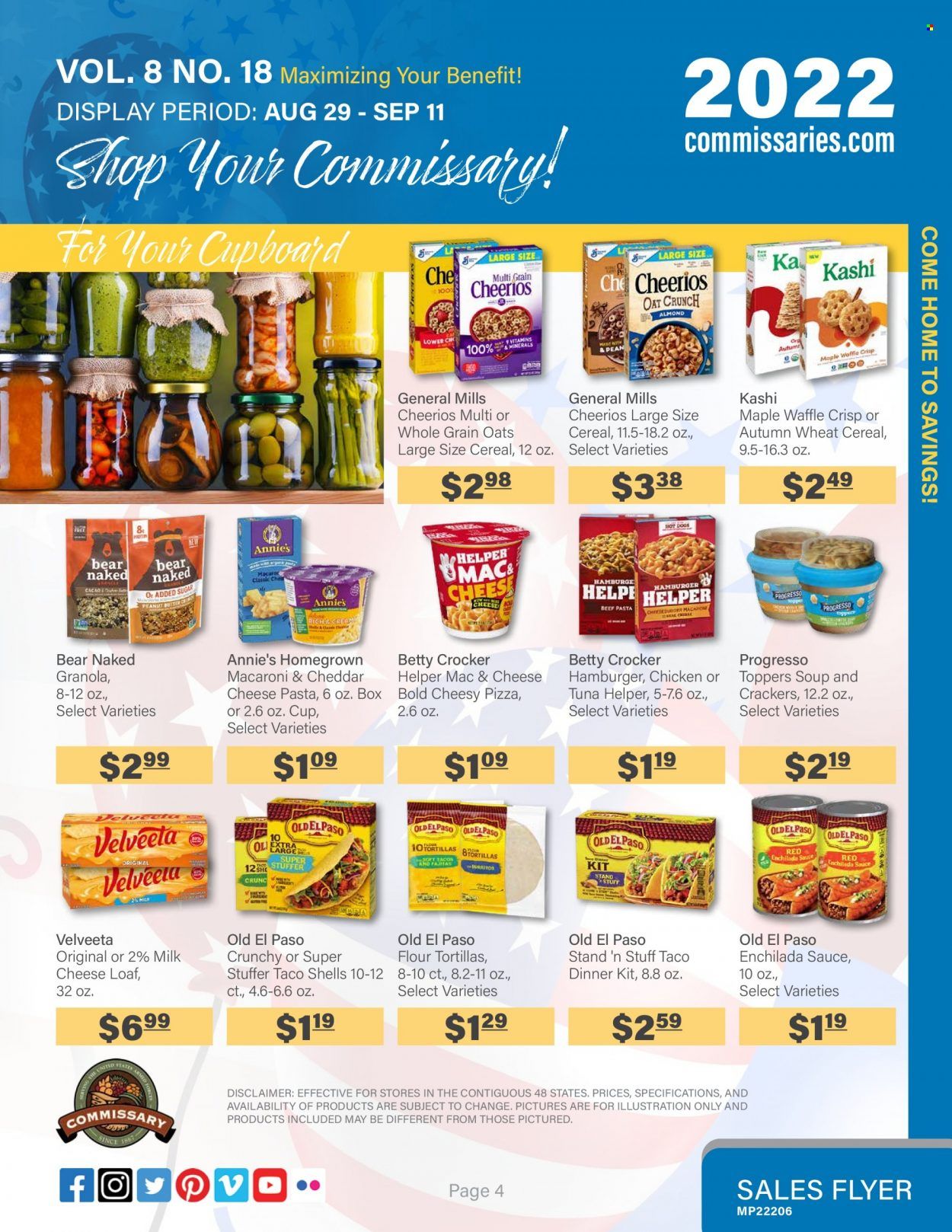 Commissary Weekly Ad Flyer Specials August 29 to September 11, 2022