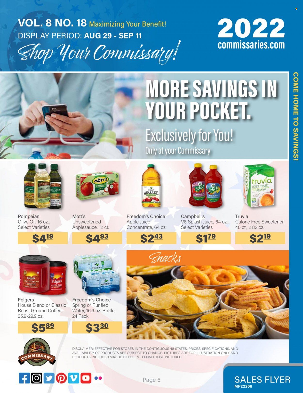 Commissary Weekly Ad Flyer Specials August 29 to September 11, 2022