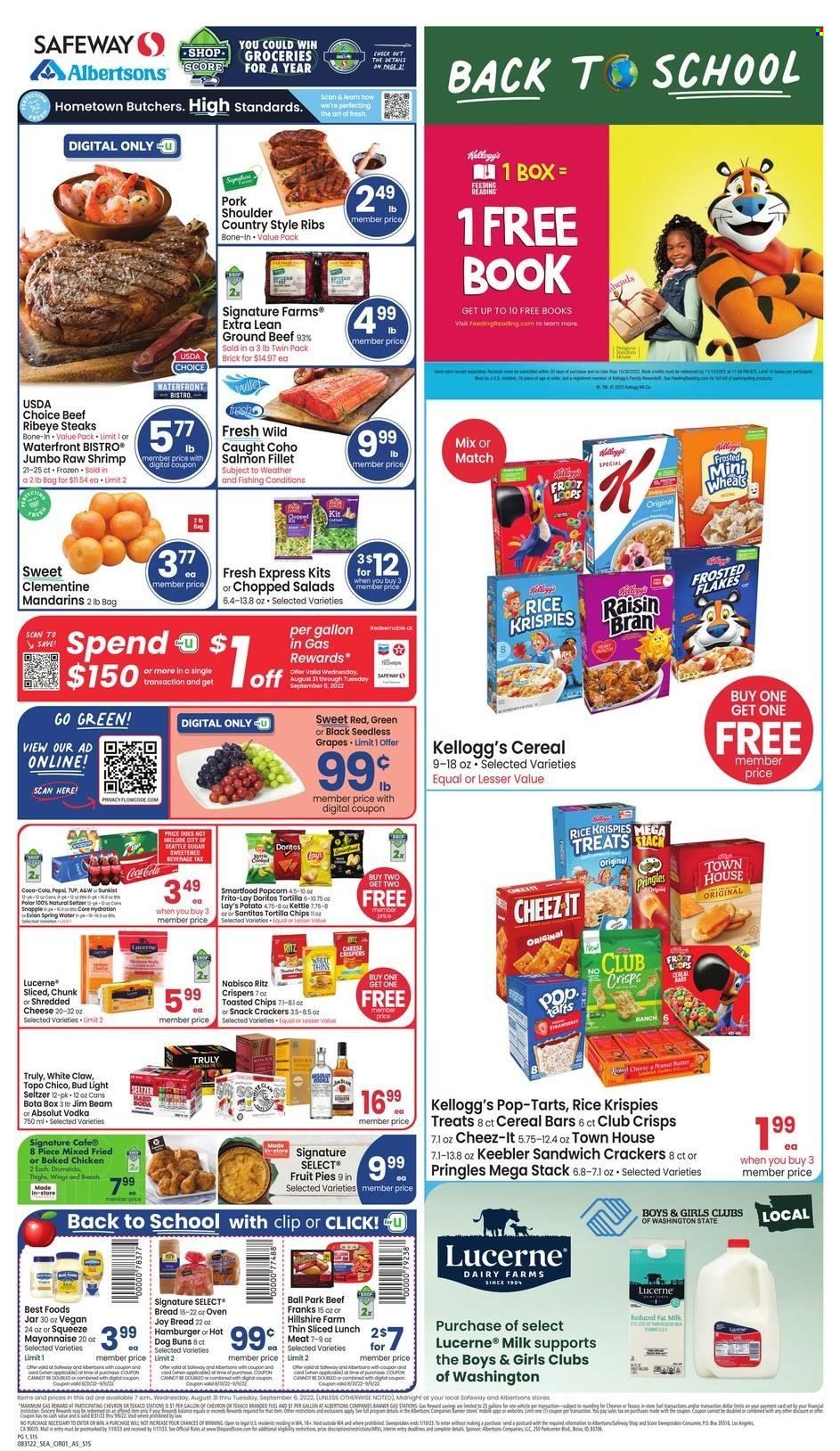 Safeway (WA) Weekly Ad Flyer Specials August 31 to September 6, 2022