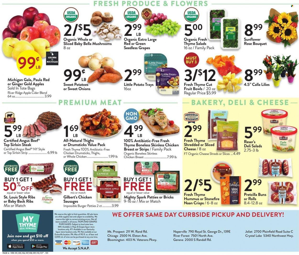Fresh Thyme Weekly Ad Flyer Specials August 31 to September 6, 2022