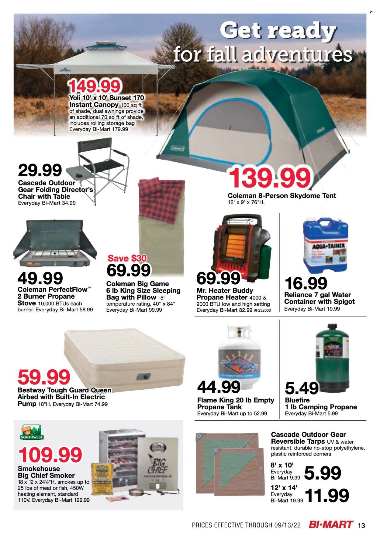 Bi-Mart (ID, OR, WA) Weekly Ad Flyer Specials August 30 to September 13, 2022