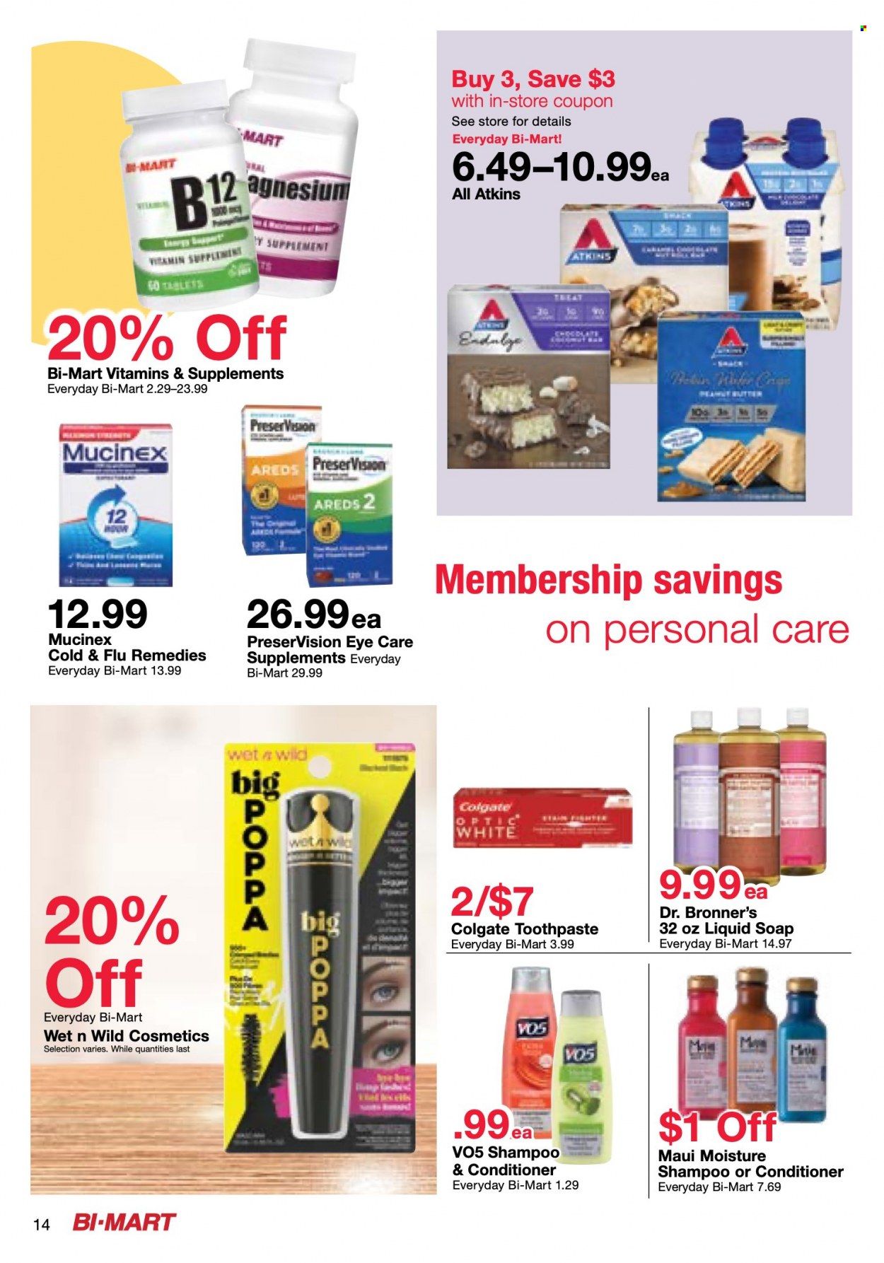 Bi-Mart (ID, OR, WA) Weekly Ad Flyer Specials August 30 to September 13, 2022
