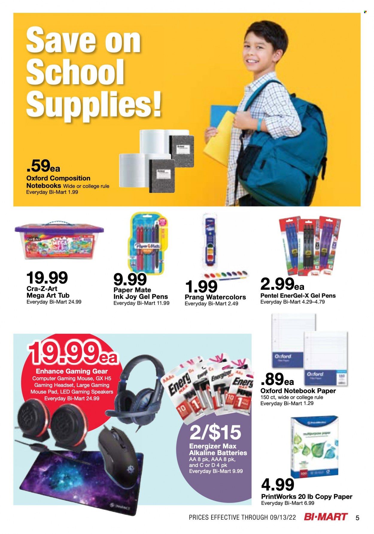 Bi-Mart (ID, OR, WA) Weekly Ad Flyer Specials August 30 to September 13, 2022