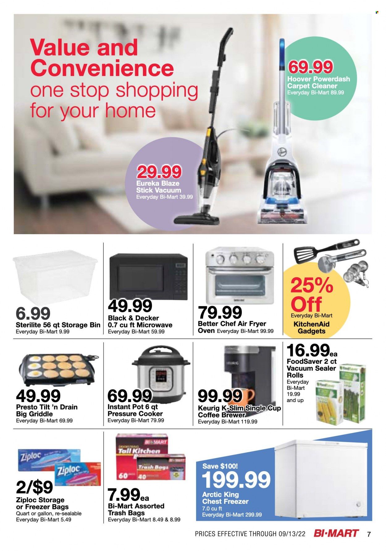 Bi-Mart (ID, OR, WA) Weekly Ad Flyer Specials August 30 to September 13, 2022