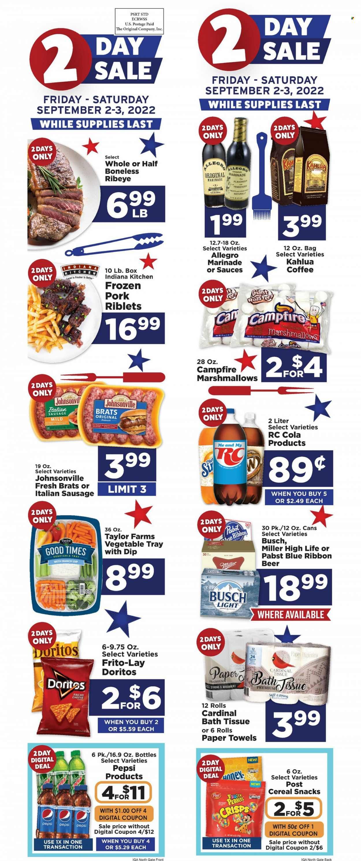 IGA (IN) Weekly Ad Flyer Specials August 31 to September 6, 2022