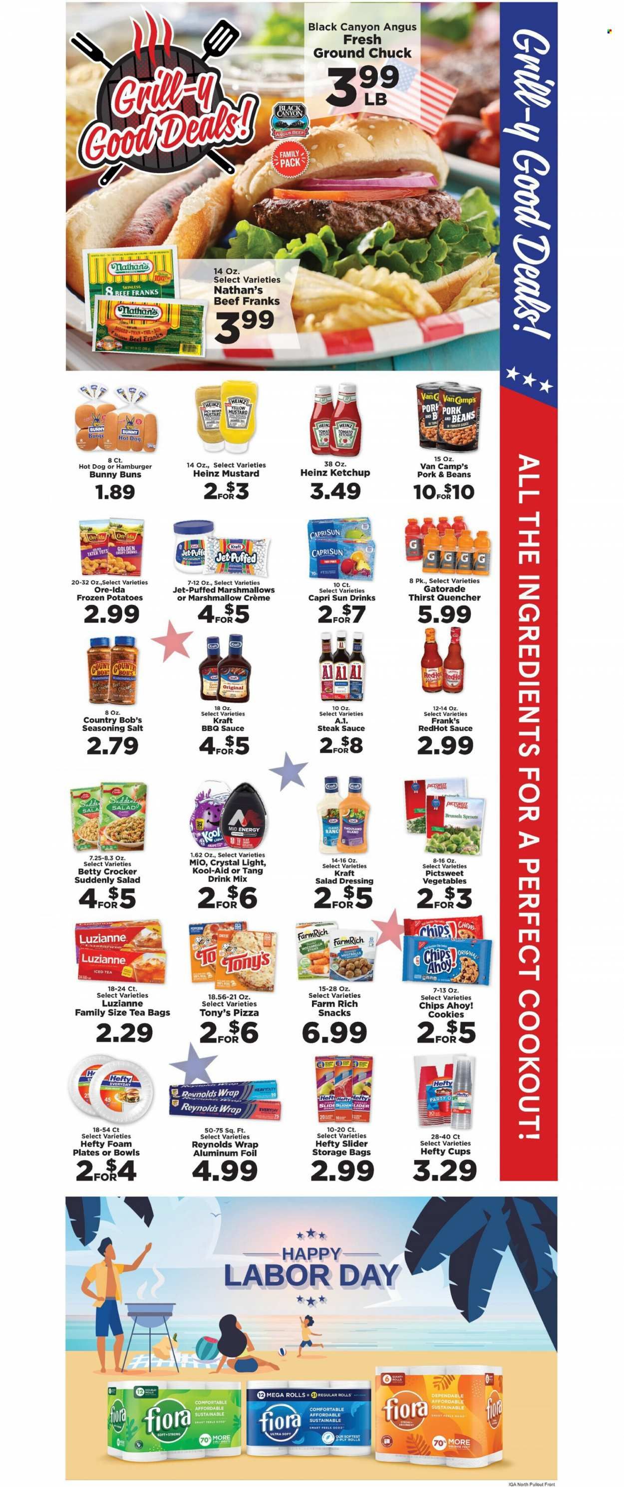 IGA (IN) Weekly Ad Flyer Specials August 31 to September 6, 2022