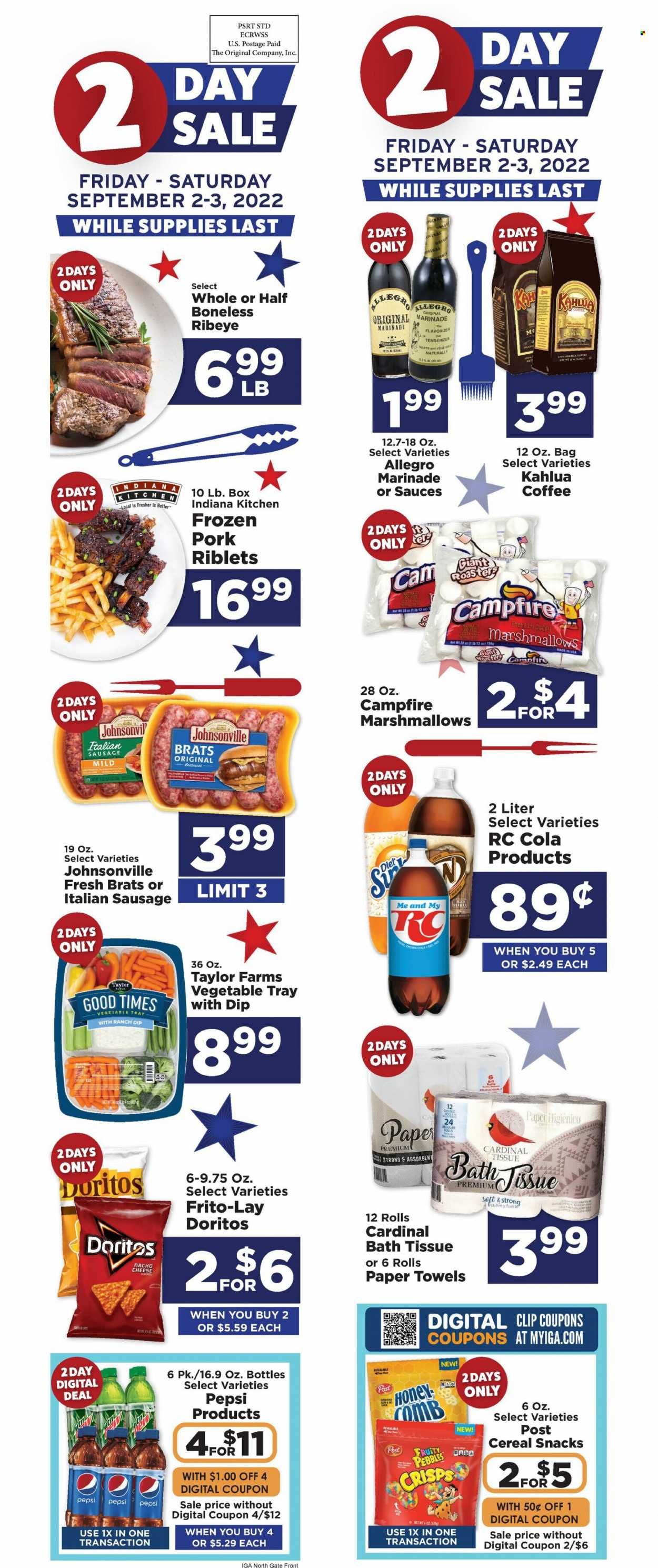 IGA (IL) Weekly Ad Flyer Specials August 31 to September 6, 2022