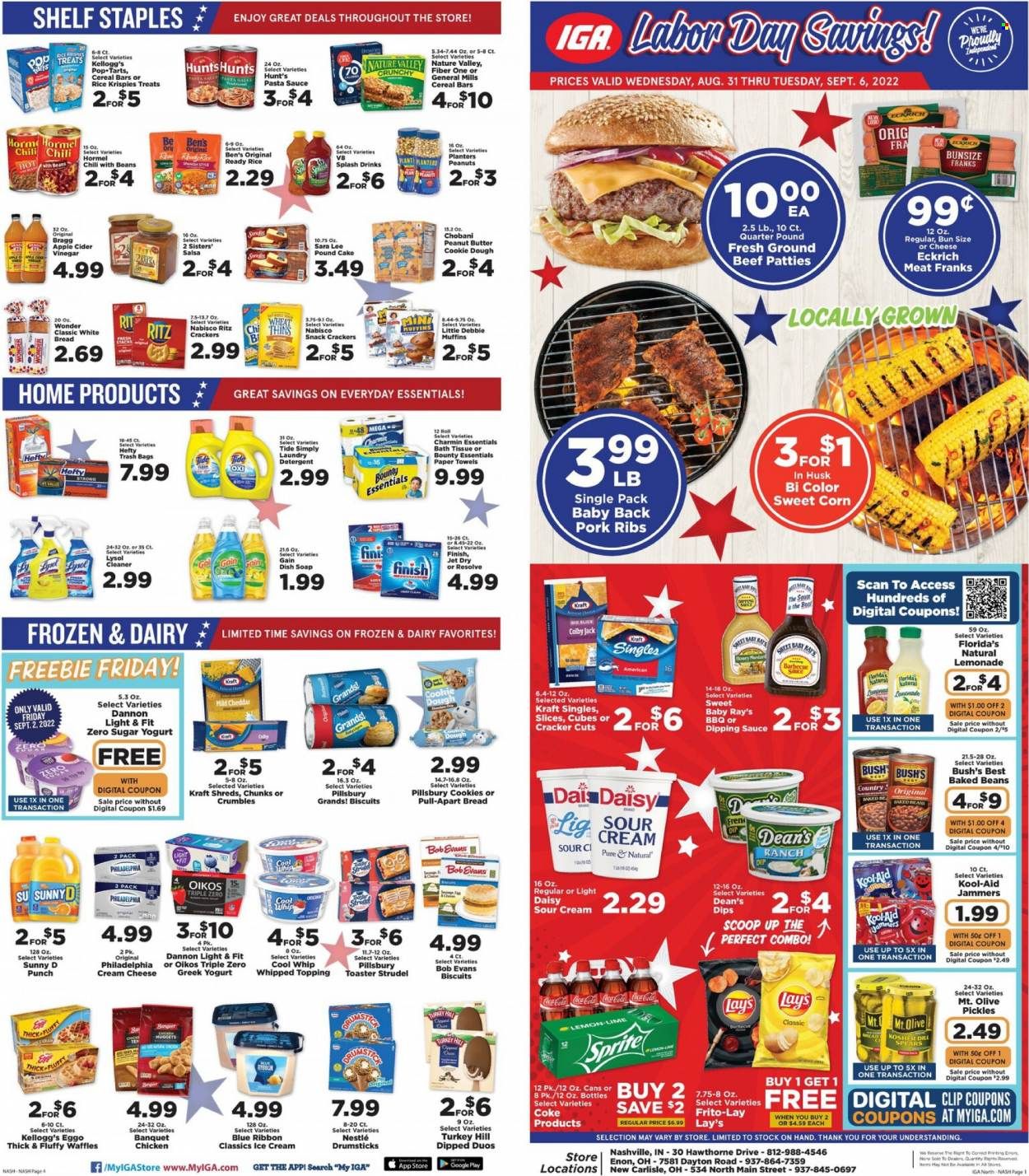 IGA (OH) Weekly Ad Flyer Specials August 31 to September 6, 2022