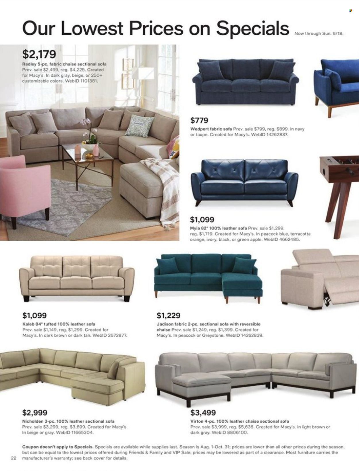 Macy's Weekly Ad Flyer Specials August 31 to September 5, 2022