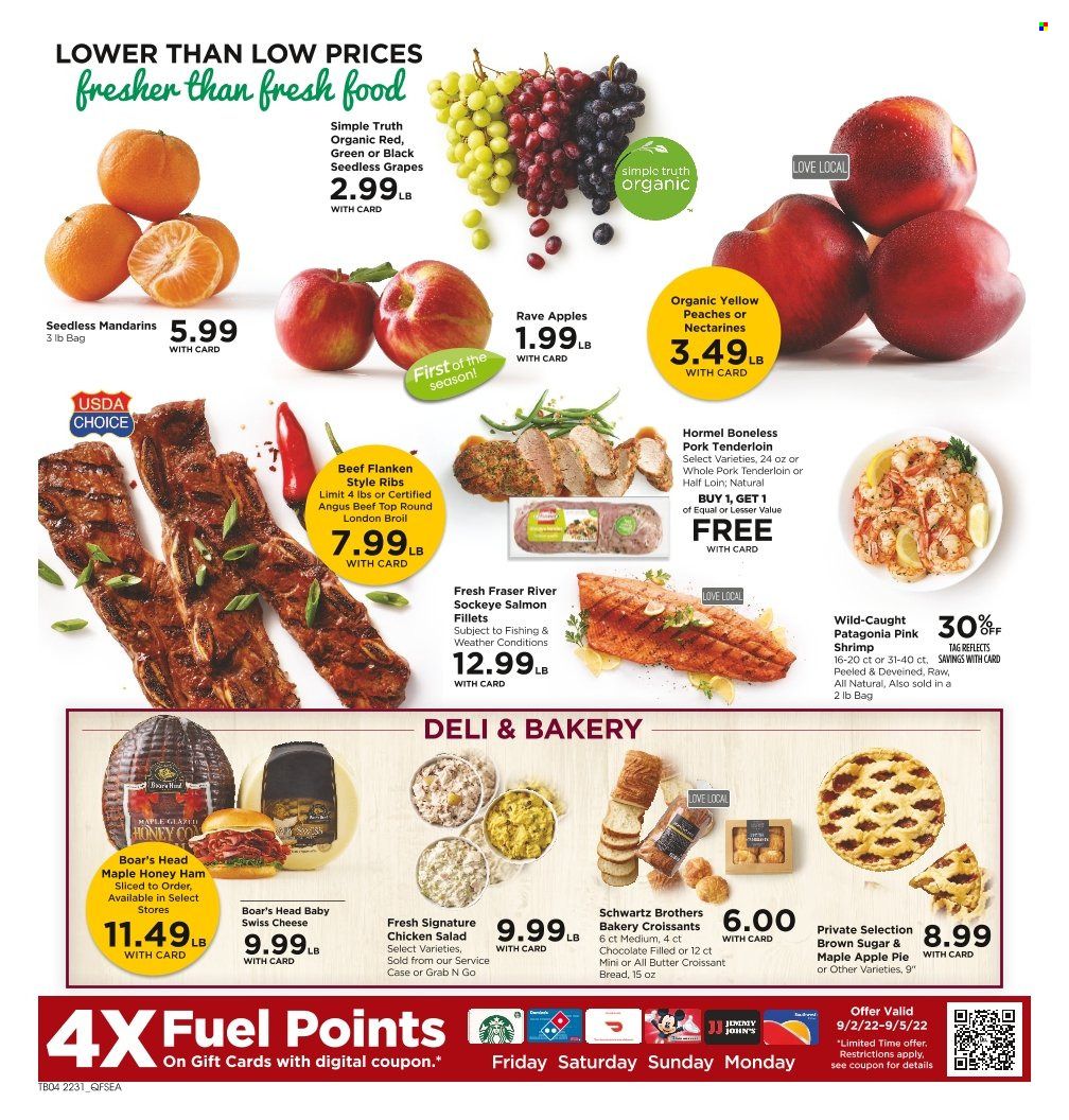 QFC (WA) Weekly Ad Flyer Specials August 31 to September 6, 2022