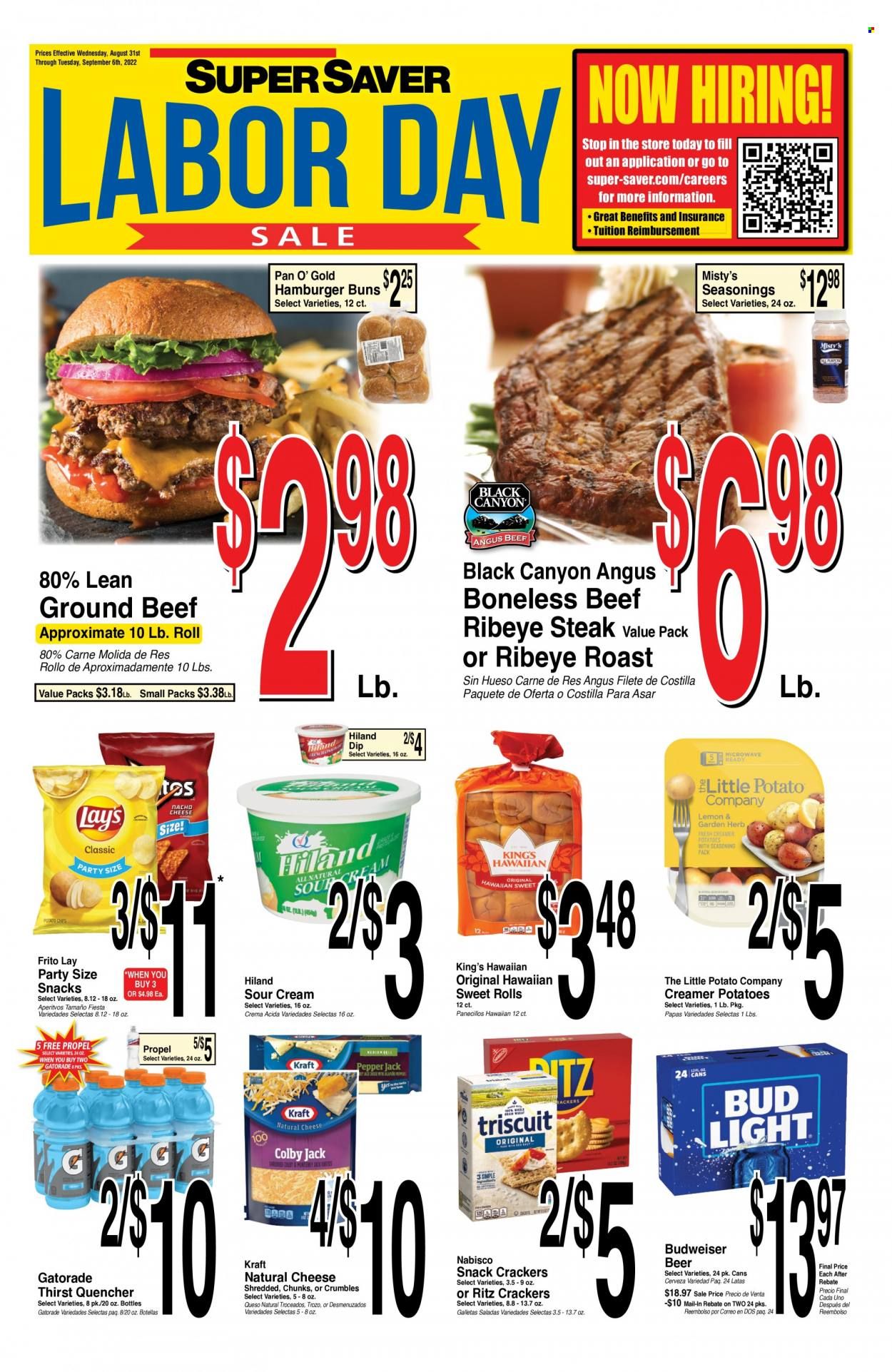 Super Saver Weekly Ad Flyer Specials August 31 to September 6, 2022