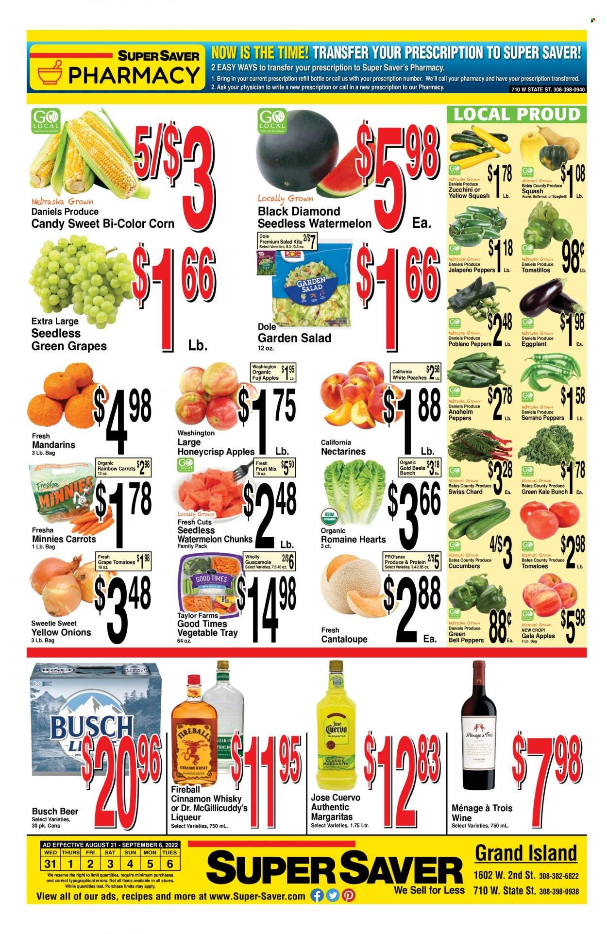 Super Saver Weekly Ad Flyer Specials August 31 to September 6, 2022