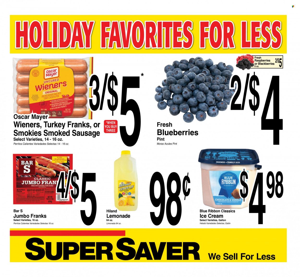 Super Saver Weekly Ad Flyer Specials August 31 to September 6, 2022