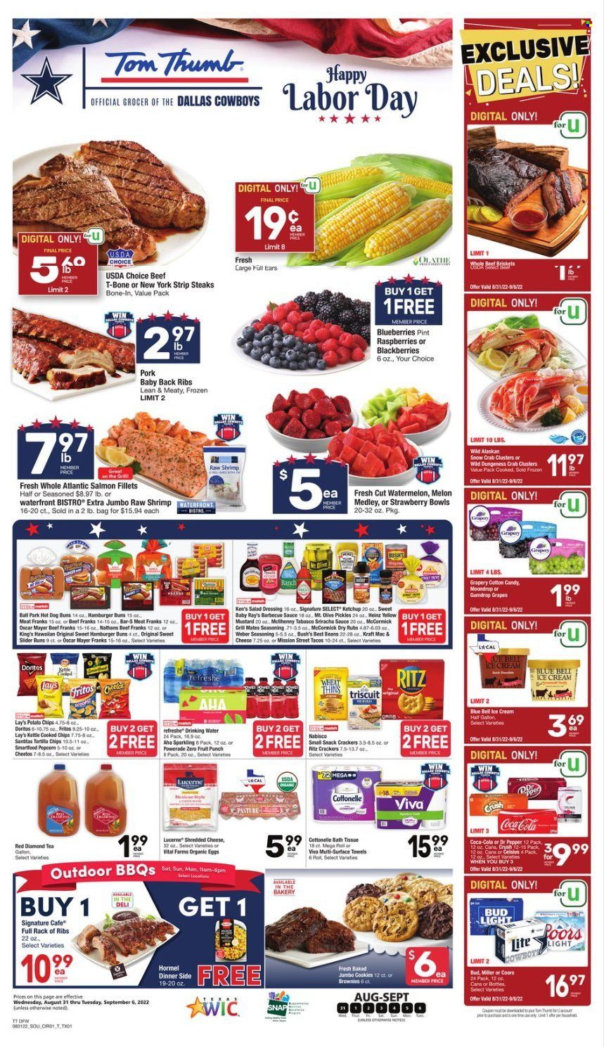 Tom Thumb (TX) Weekly Ad Flyer Specials August 31 to September 6, 2022