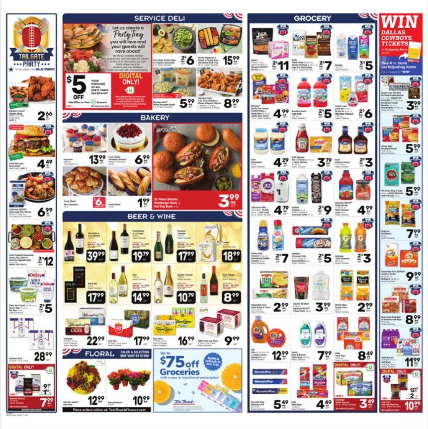 Tom Thumb (TX) Weekly Ad Flyer Specials August 31 to September 6, 2022