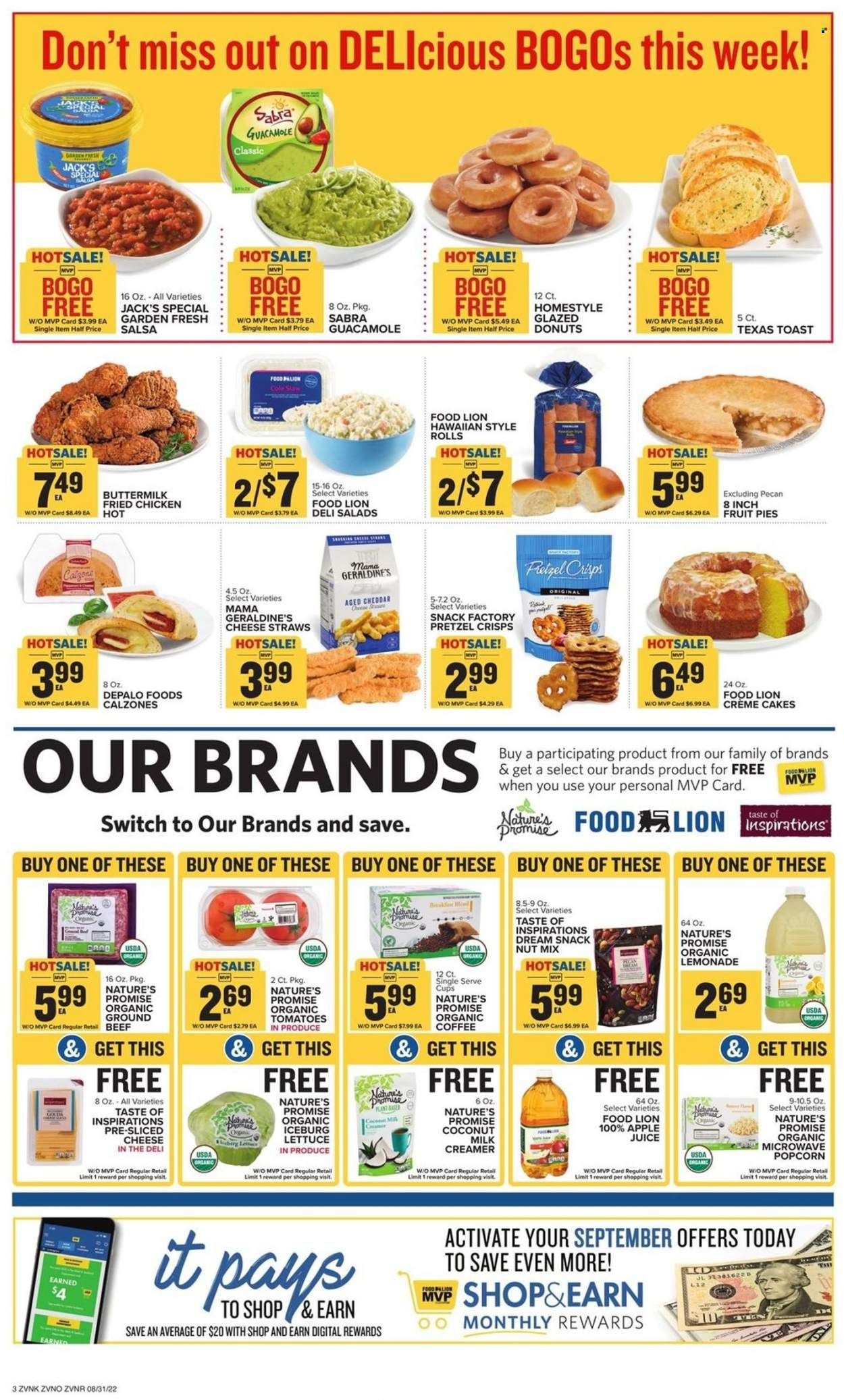 Food Lion (VA) Weekly Ad Flyer Specials August 31 to September 6, 2022