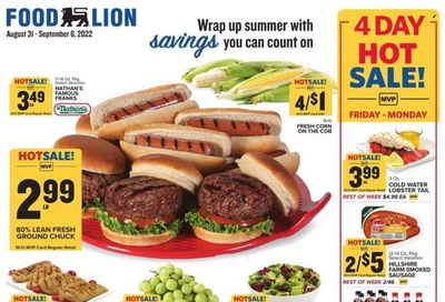 Food Lion (NC) Weekly Ad Flyer Specials August 31 to September 6, 2022