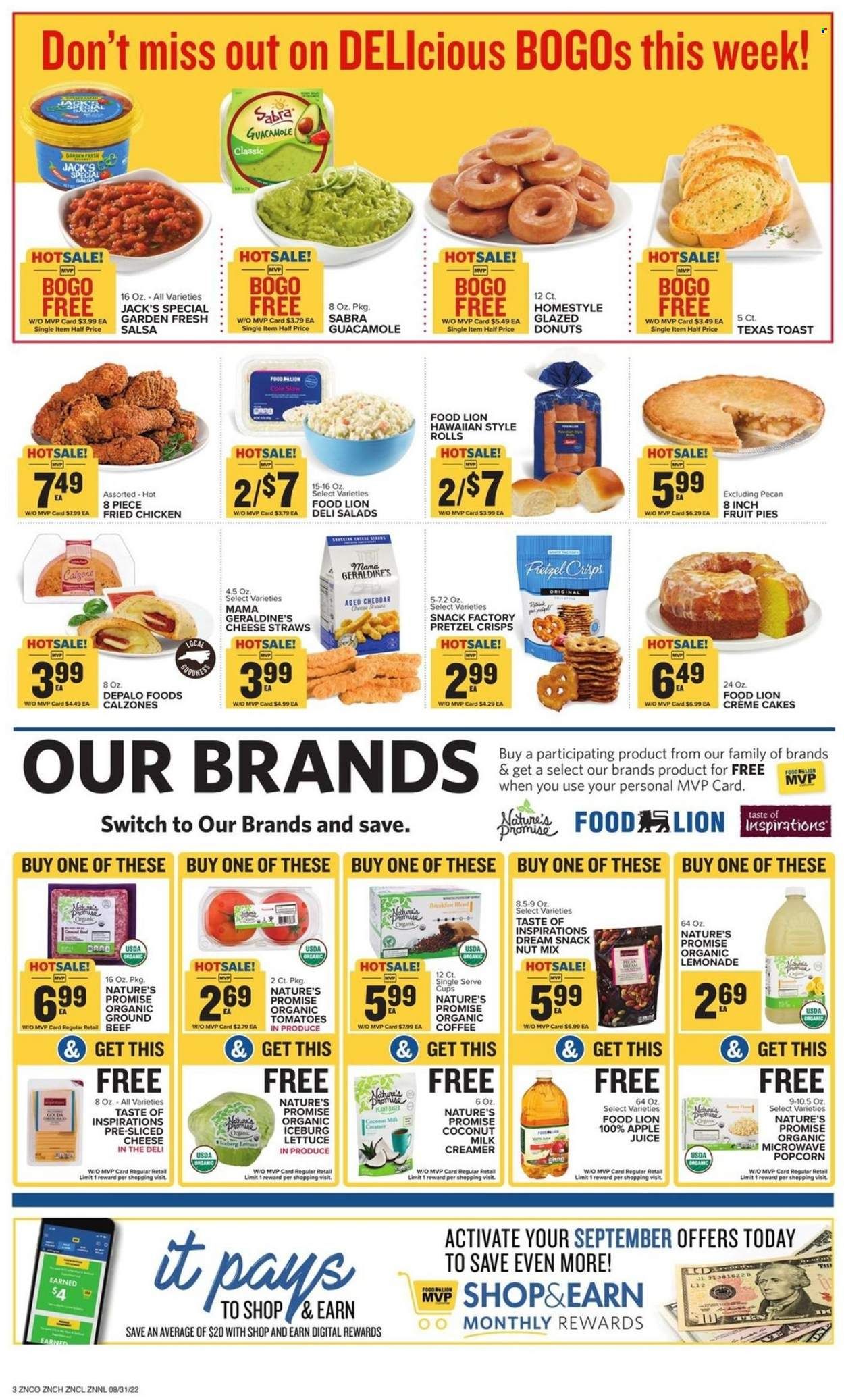 Food Lion (NC) Weekly Ad Flyer Specials August 31 to September 6, 2022