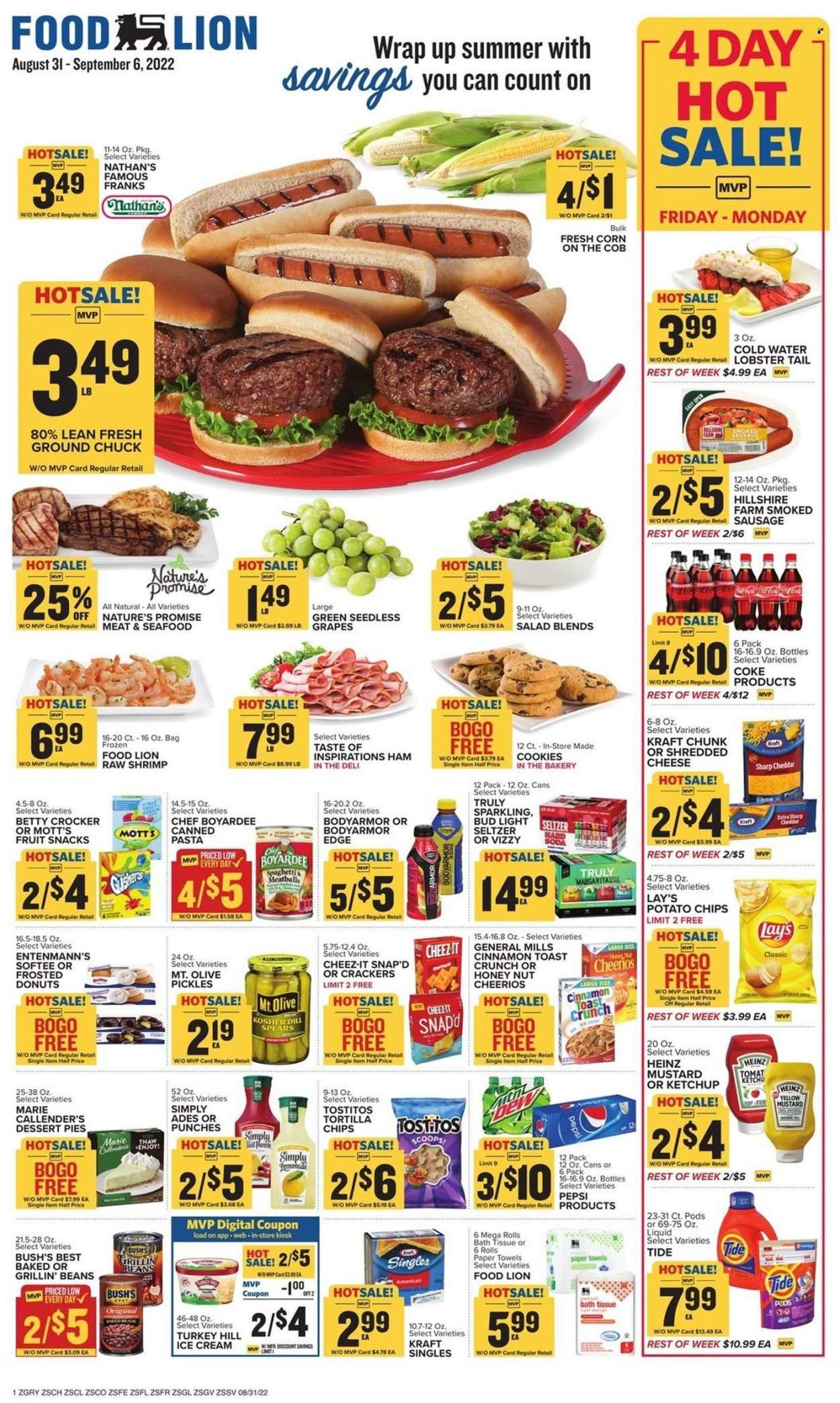 Food Lion (SC) Weekly Ad Flyer Specials August 31 to September 6, 2022