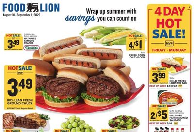 Food Lion (SC) Weekly Ad Flyer Specials August 31 to September 6, 2022
