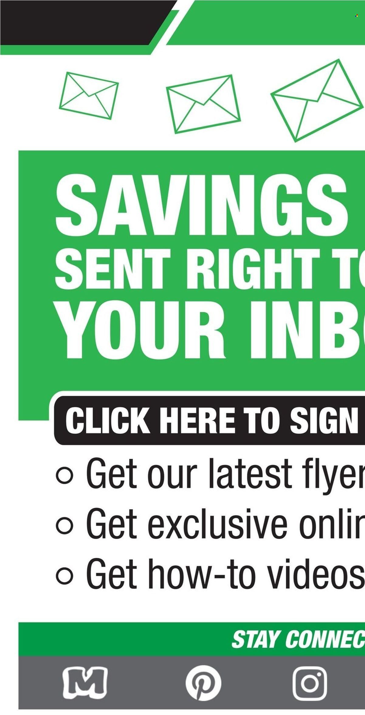 Menards Weekly Ad Flyer Specials August 31 to September 11, 2022