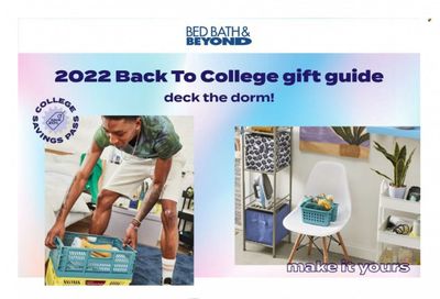 Bed Bath & Beyond Weekly Ad Flyer Specials August 28 to September 5, 2022