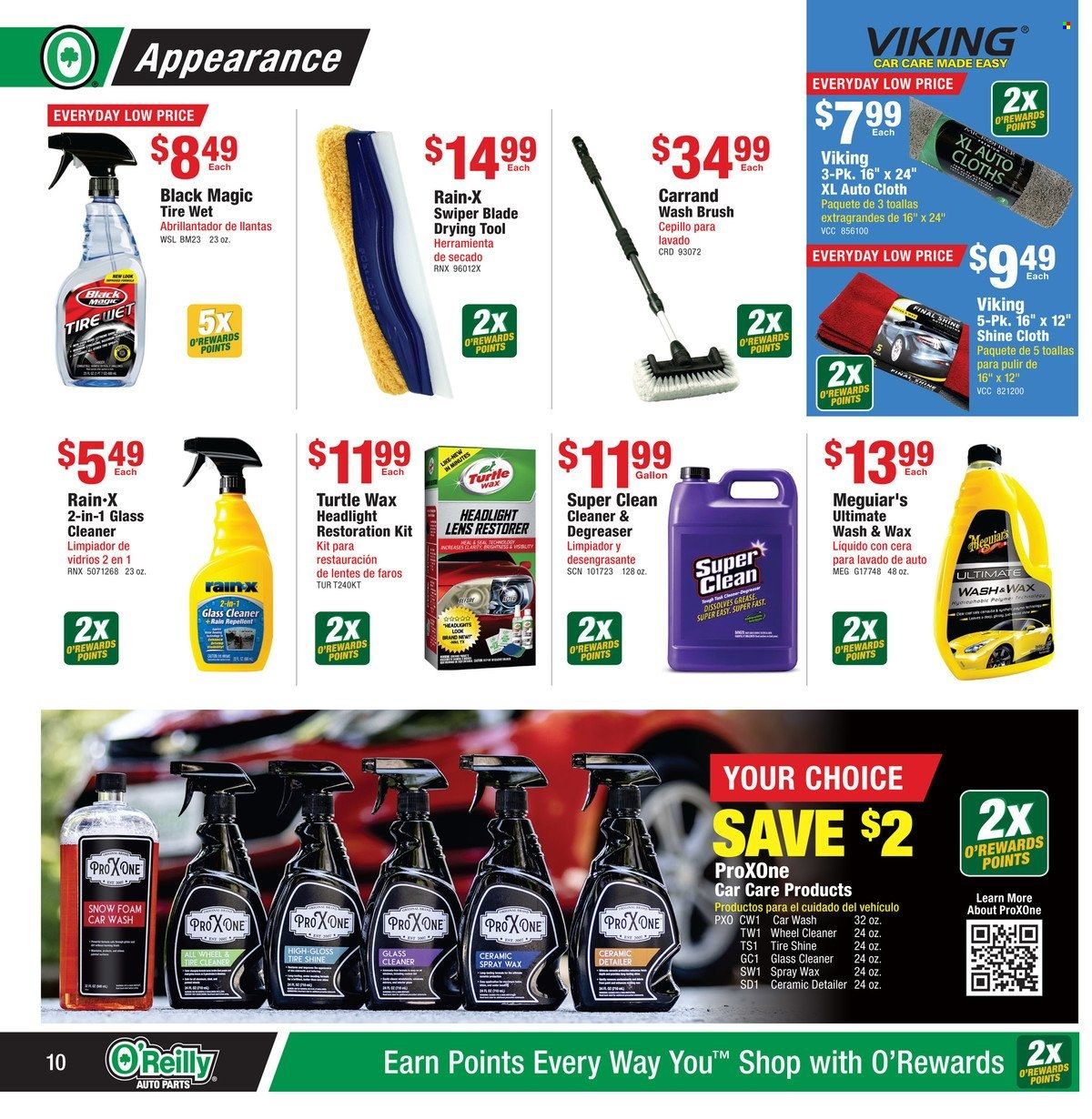 O'Reilly Auto Parts Weekly Ad Flyer Specials August 31 to September 27, 2022