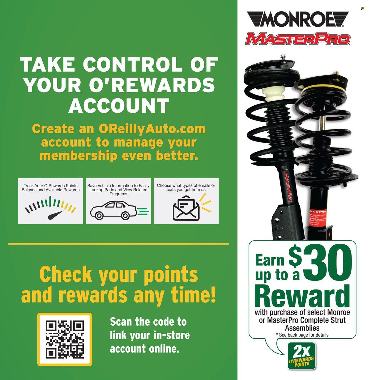 O'Reilly Auto Parts Weekly Ad Flyer Specials August 31 to September 27, 2022