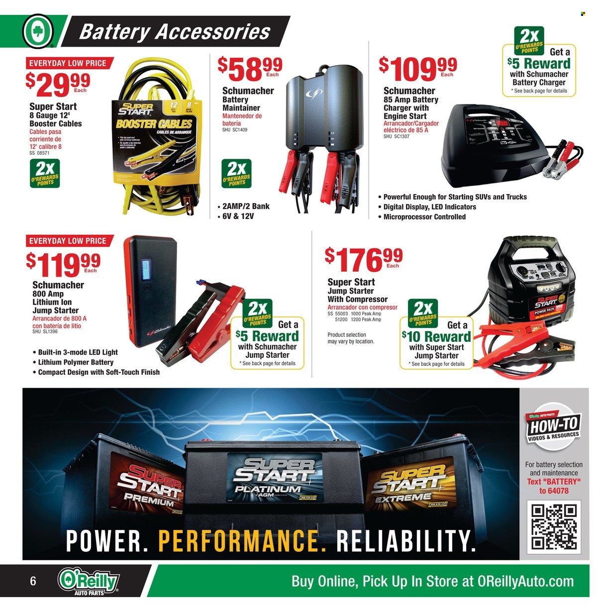 O'Reilly Auto Parts Weekly Ad Flyer Specials August 31 to September 27, 2022