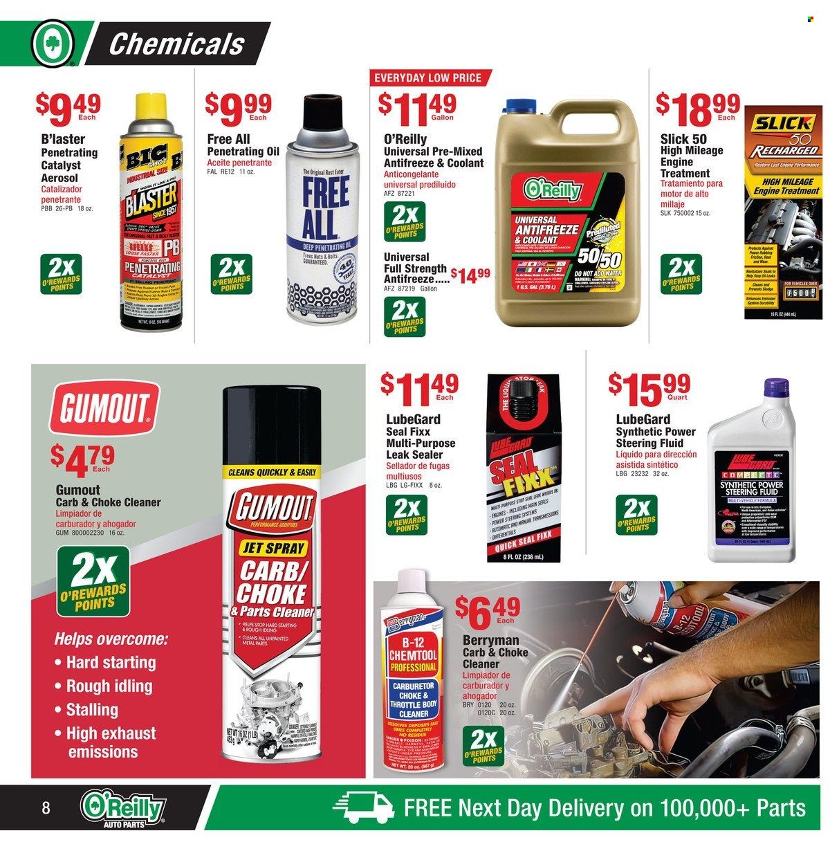 O'Reilly Auto Parts Weekly Ad Flyer Specials August 31 to September 27, 2022