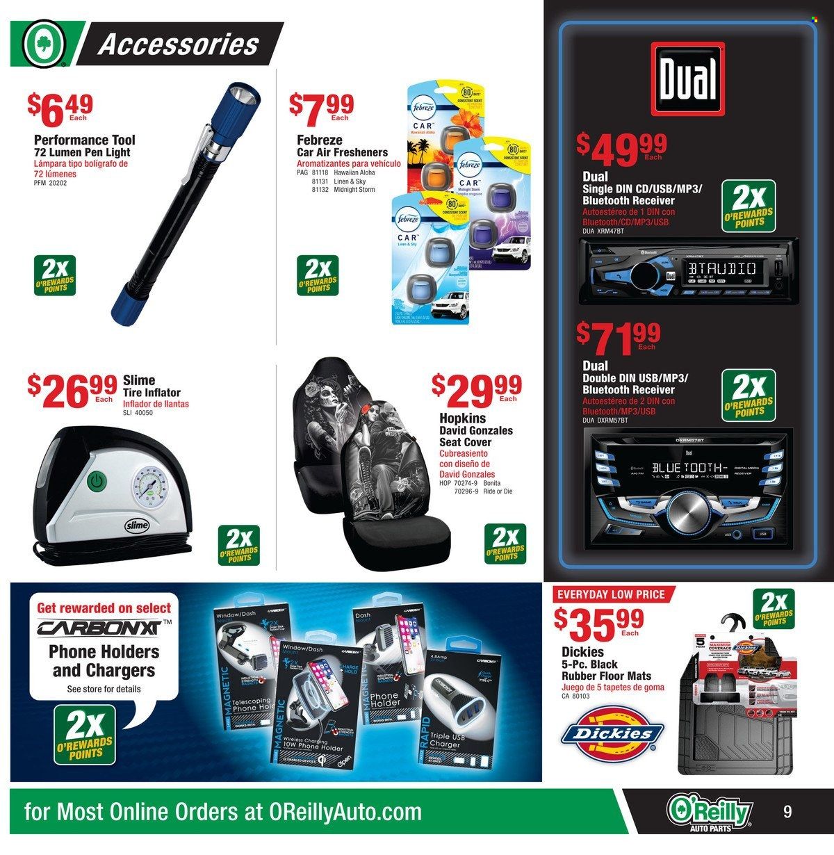 O'Reilly Auto Parts Weekly Ad Flyer Specials August 31 to September 27, 2022