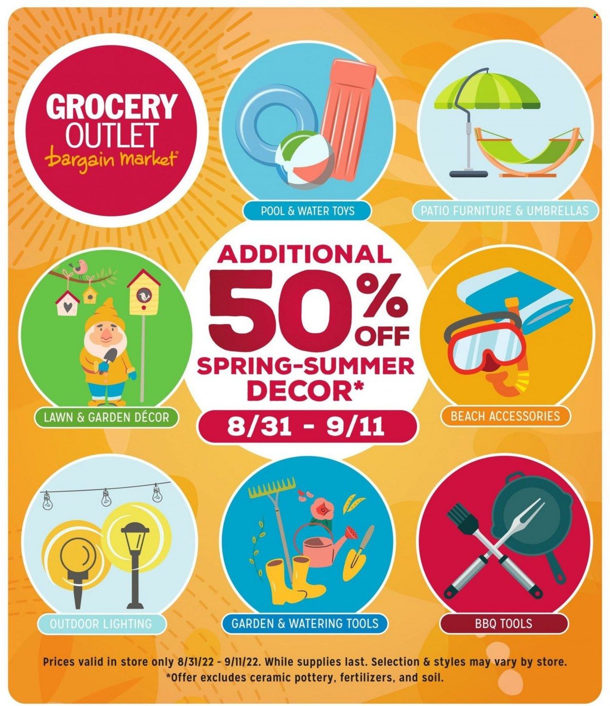 Grocery Outlet (CA, ID, OR, PA, WA) Weekly Ad Flyer Specials August 31 to September 6, 2022